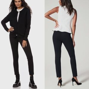 Spanx Perfect Black Pants Ankle Backseam Skinny
